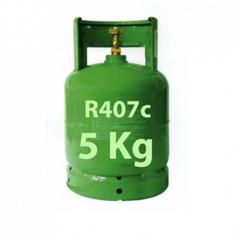 5 kg R407c Kältemittel nachfüllbar Gasflasche 