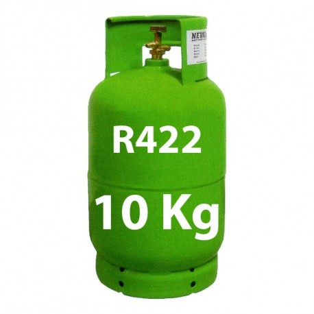 10 Kg R422 (ex R22) REFRIGERANT GAS REFILLABLE CYLINDER