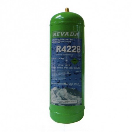 2 kg R422 kältemittel nachfüllbar Gasflasche