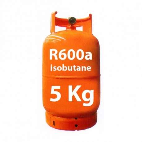 5 kg R600a (isobutan) kältemittel 