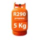 5 kg R290 (propan) kältemittel nachfüllbar Gasflasche 