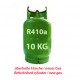 10 Kg R410a KÄLTEMITTEL NACHFULLBAR GAS FLASCHE