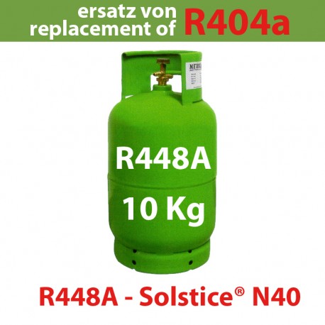 10 Kg R448a REFRIGERANT GAS REFILLABLE CYLINDER