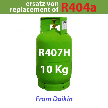 10 Kg R407H KÄLTEMITTEL NACHFULLBAR GASFLASCHE
