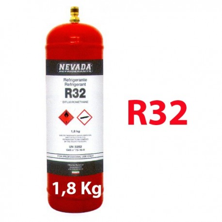 1,8 Kg Kg R32 KÄLTEMITTEL NACHFÜLLBAR GAS FLASCHE