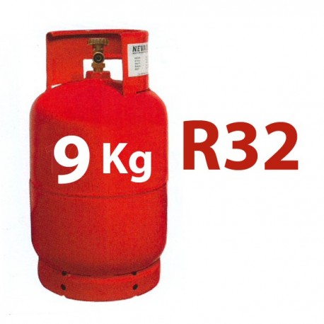9 kg R32 kältemittel nachfüllbar Gasflasche 